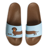 Chanclas alegres Perro salchicha largo