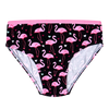 Bragas alegres para niña Flamencos y corazones