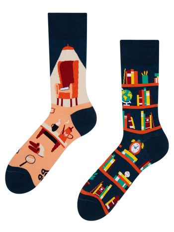 Calcetines alegres Biblioteca
