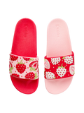 Chanclas alegres Fresas dulces