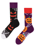 Calcetines alegres Calabaza aterradora