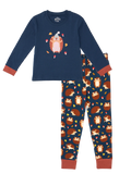 Pijama infantil alegre Erizo y hongos
