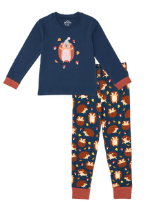 Pijama infantil alegre Erizo y hongos
