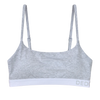 Bralette de modal para mujer Gris claro