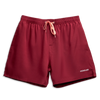 Bermudas para hombre Rojo ruibarbo