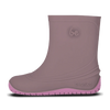 Botas de agua barefoot para niños Be Lenka Pudds - Rosa empolvado