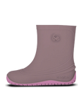 Botas de agua barefoot para niños Be Lenka Pudds - Rosa empolvado