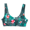 Top alegre de bikini deportivo Selva tropical