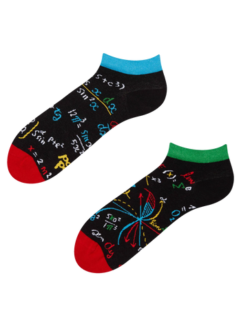 Calcetines tobilleros alegres Matemáticas