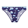 Bragas alegres para mujer Nubes y aviones de papel
