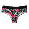 Bragas con encaje para mujer Jardín de rosas