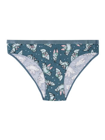 Bragas alegres para mujer Murciélagos en la noche