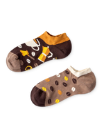 Calcetines sneakers alegres Granos de café
