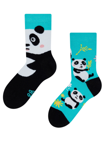 Calcetines infantiles alegres Panda