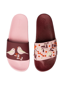 Chanclas alegres Pájaros y bayas