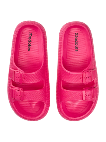 Sandalias con plataforma para mujer Rosa frambuesa