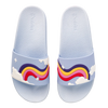 Chanclas alegres Cielo arco iris