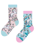 Calcetines infantiles alegres Unicornio arcoíris