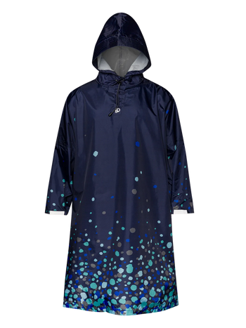 Impermeable alegre Gotas de lluvia