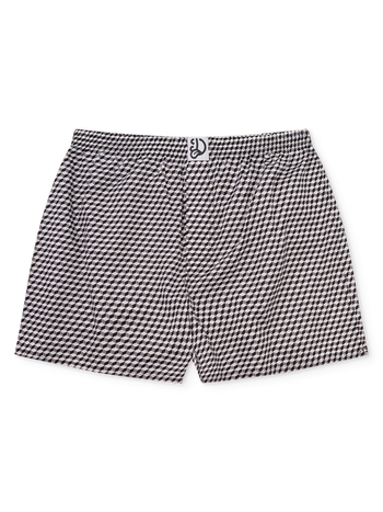Calzoncillos estampados para hombre Blanco y negro