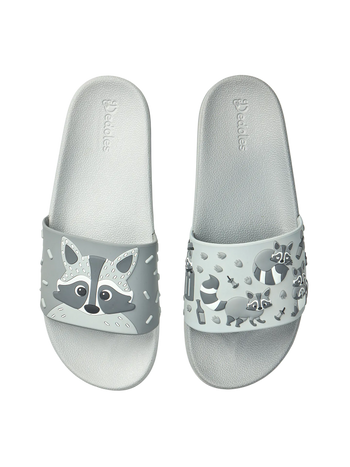 Chanclas alegres Mapache