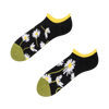 Calcetines sneakers alegres Margaritas en la noche