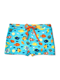 Bermudas alegres elásticas infantiles Mundo marino
