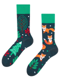 Calcetines alegres Zorro rojo