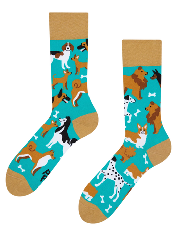 Calcetines alegres Amigos perrunos