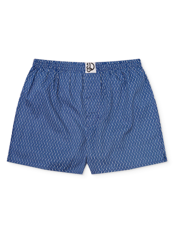 Calzoncillos estampados para hombre Azul y gris