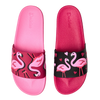 Chanclas infantiles alegres Flamencos y corazones
