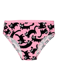 Bragas alegres para niña Gatos rosas