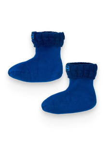Calcetines infantiles aislantes para botas de agua Azul océano