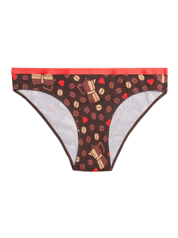 Bragas alegres para mujer Amor cafetero