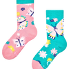 Calcetines antideslizantes para niños Mariposas dulces