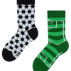 Calcetines infantiles alegres Fútbol