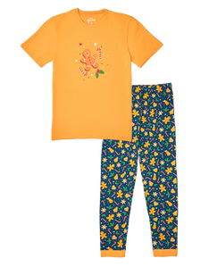 Pijama alegre para hombre Galletas de jengibre y dulces