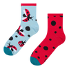Calcetines de deporte alegres Mariquitas y lunares