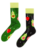Calcetines de invierno alegres Aguacate festivo