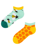 Calcetines infantiles tobilleros alegres Pequeñas abejas