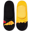 Calcetines invisibles alegres Pizza de queso