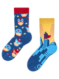 Calcetines infantiles alegres Superhéroe