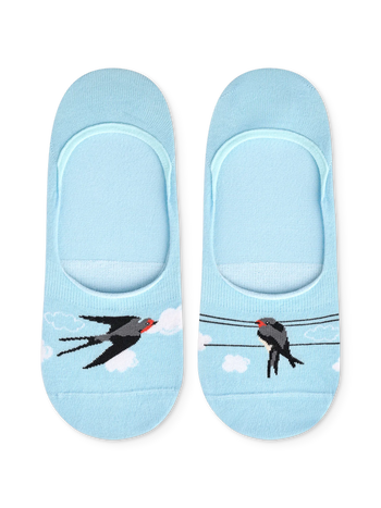Calcetines invisibles alegres Golondrinas