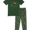 Pijama alegre para hombre Panda rojo