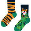 Calcetines infantiles alegres Tigre
