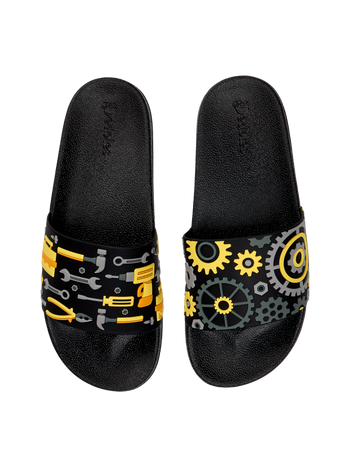 Chanclas alegres Mecánico