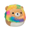 Squishmallows Leonard, el León con Melena Arco Iris, 30 cm