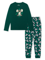 Pijama alegre para mujer Koala y hojas