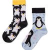 Calcetines infantiles alegres Pingüino en invierno