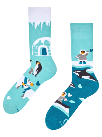 Calcetines de inverno Amor ártico